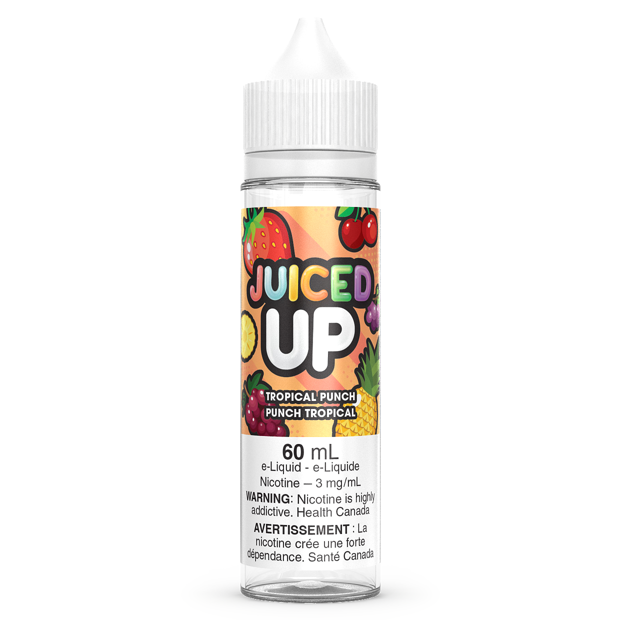 TROPICAL PUNCH - JUICED UP 60ML FREEBASE