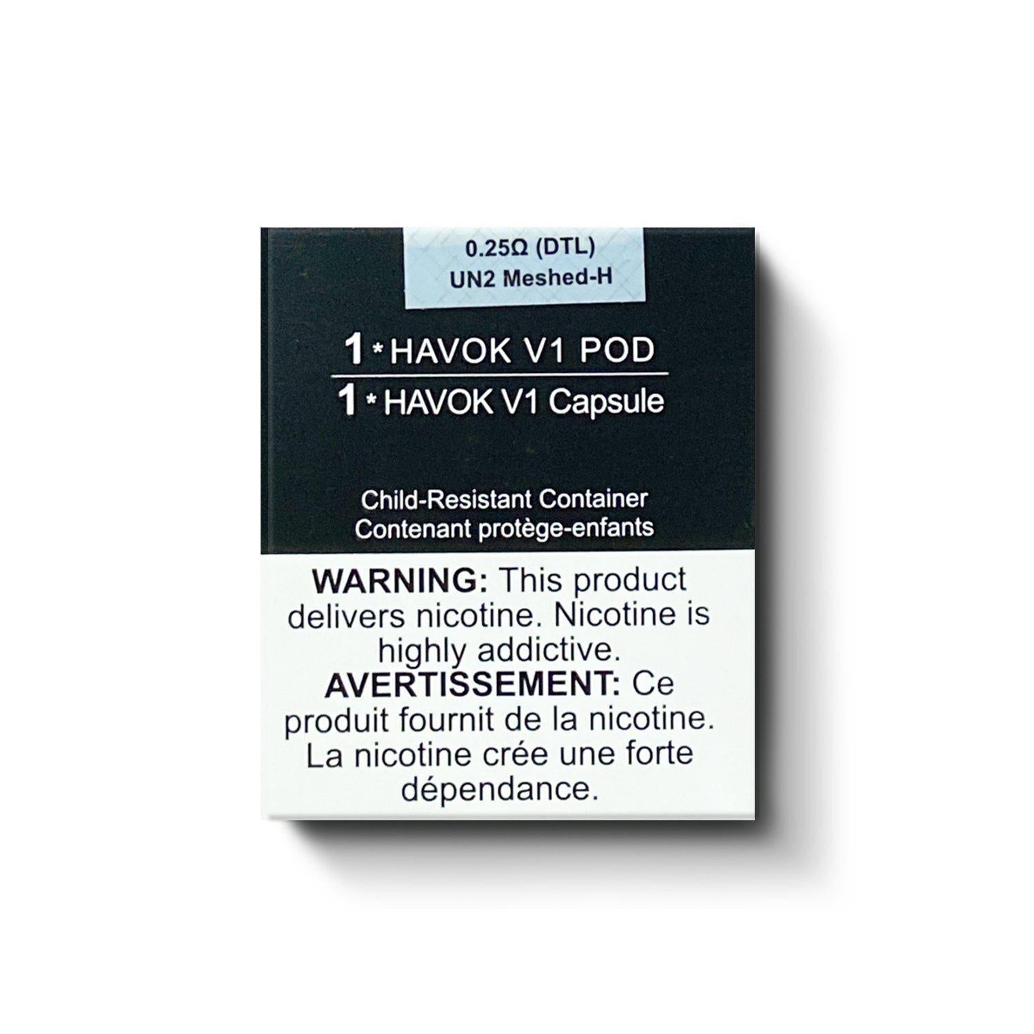 POD DE REMPLACEMENT UWELL HAVOK V1 (1 PACK) | Boutique de vapotage canadienne en ligne