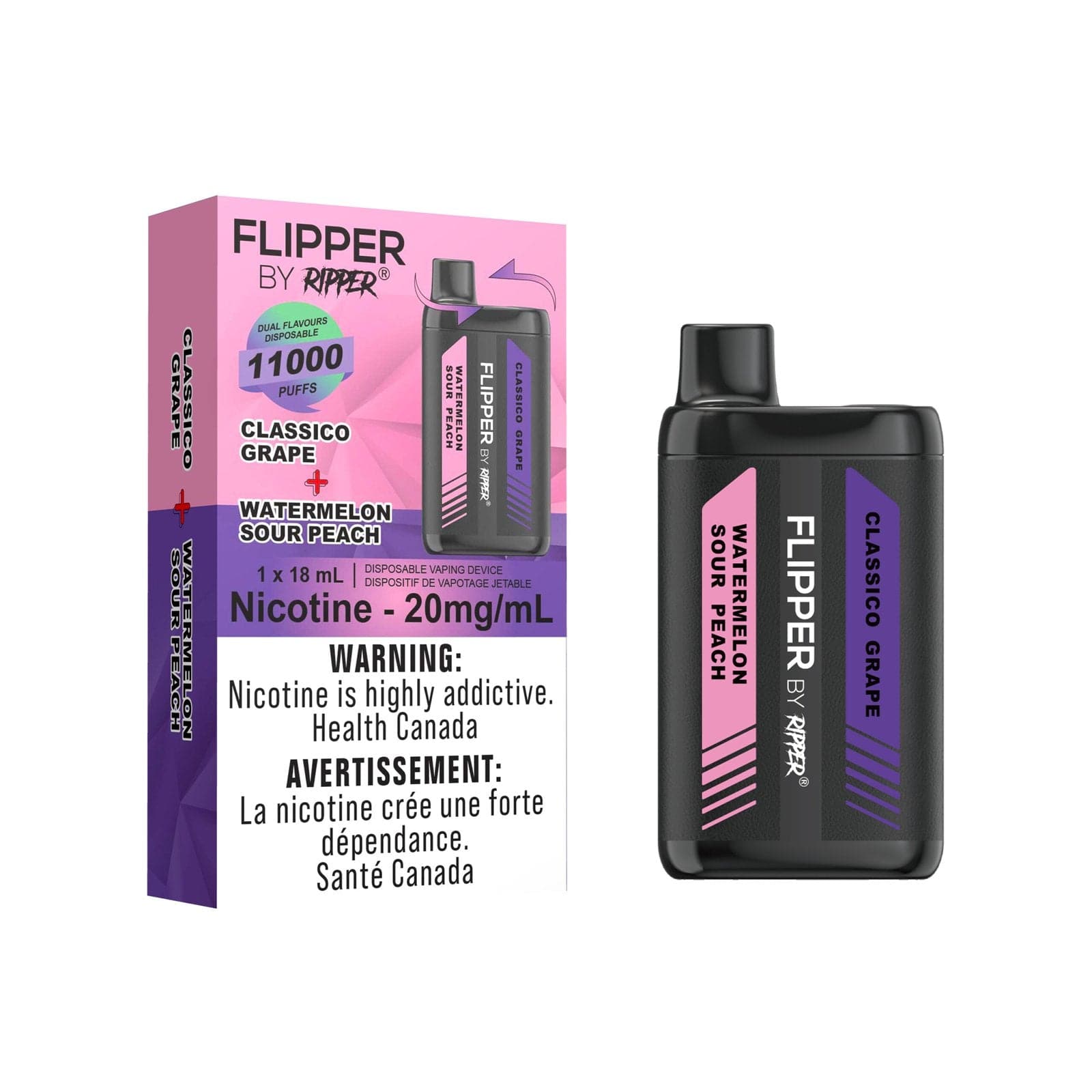 Gcore Flipper 11000 Puff Rechargeable Disposable Vape.