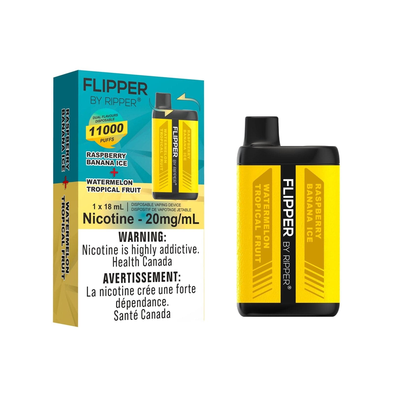 Gcore Flipper 11000 Puff Rechargeable Disposable Vape.