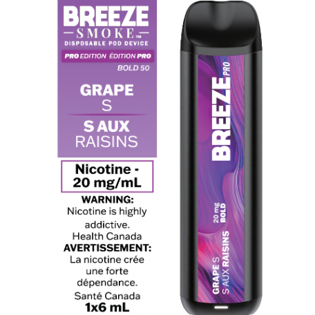 BREEZE PRO DISPOSABLE 2000 PUFF VAPE.