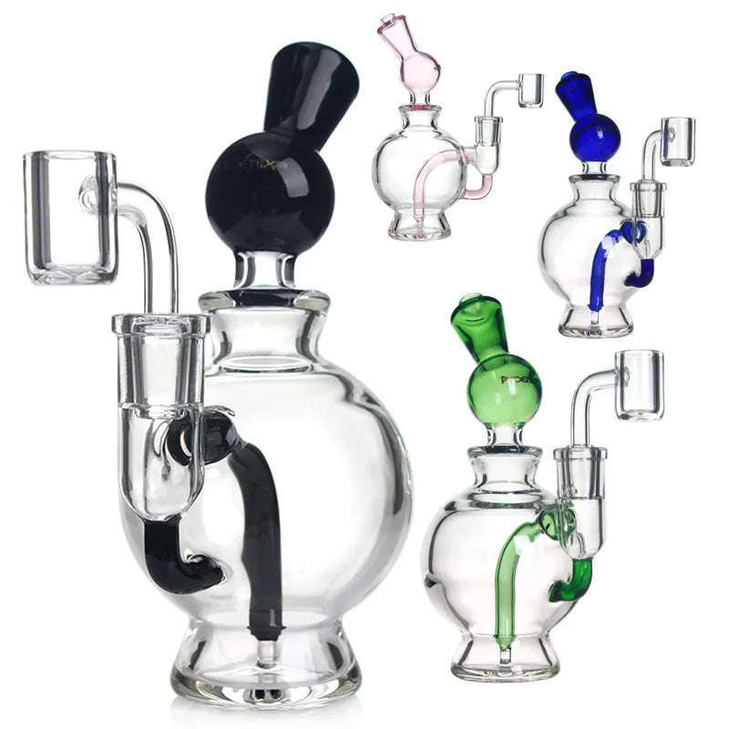 Dab Rig With 14mm Male Quartz Banger 7 Inches