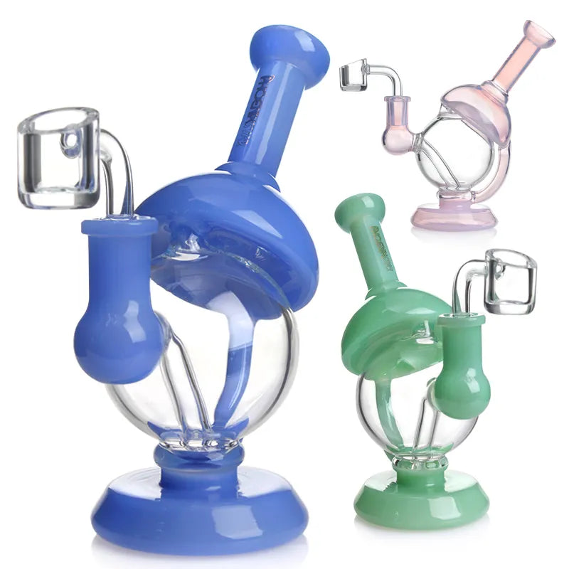 Dab Rig with Insert Perc 7 Inches