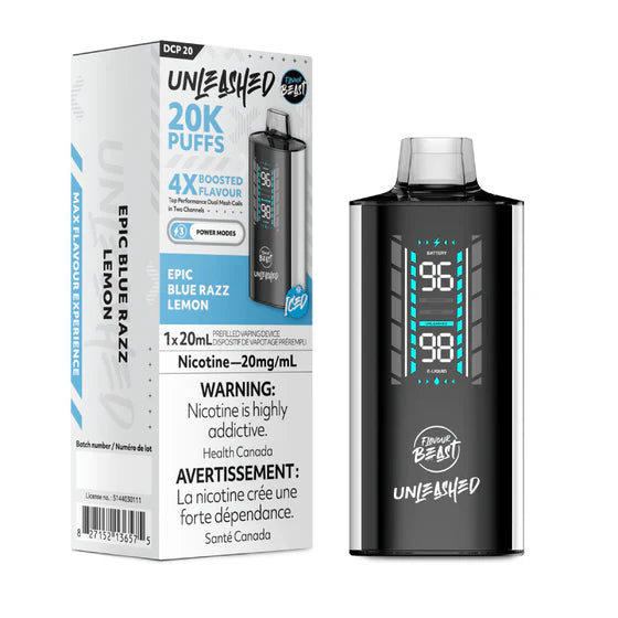 FLAVOUR BEAST UNLEASHED 20K DISPOSABLE VAPE