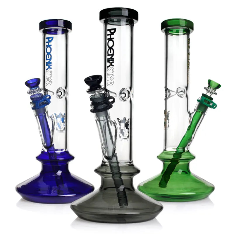 Long tube beaker bong 14 inch