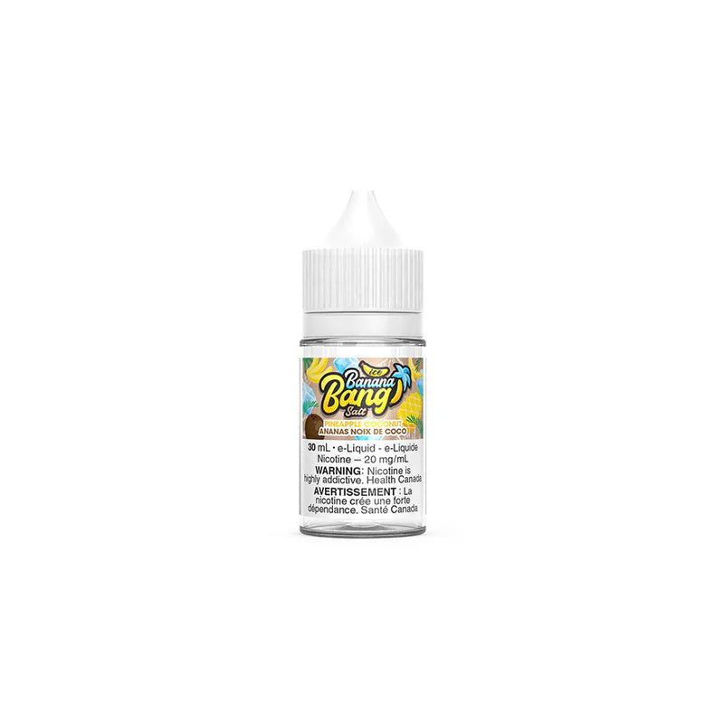 PINEAPPLE COCONUT BY BANANA BANG ICE SALT 30ML