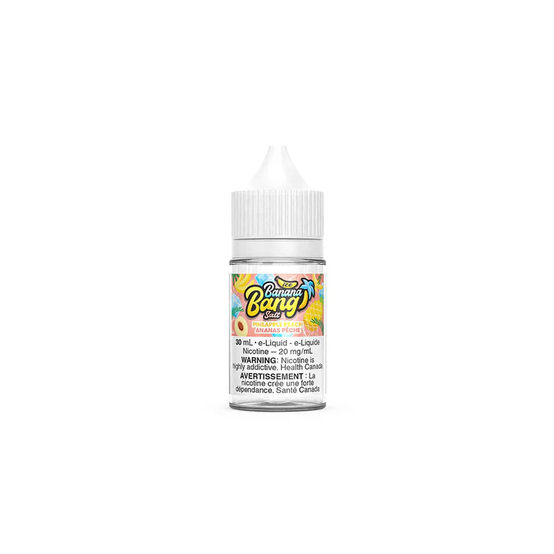 PÊCHE ANANAS PAR BANANA BANG SEL DE GLACE 30ML