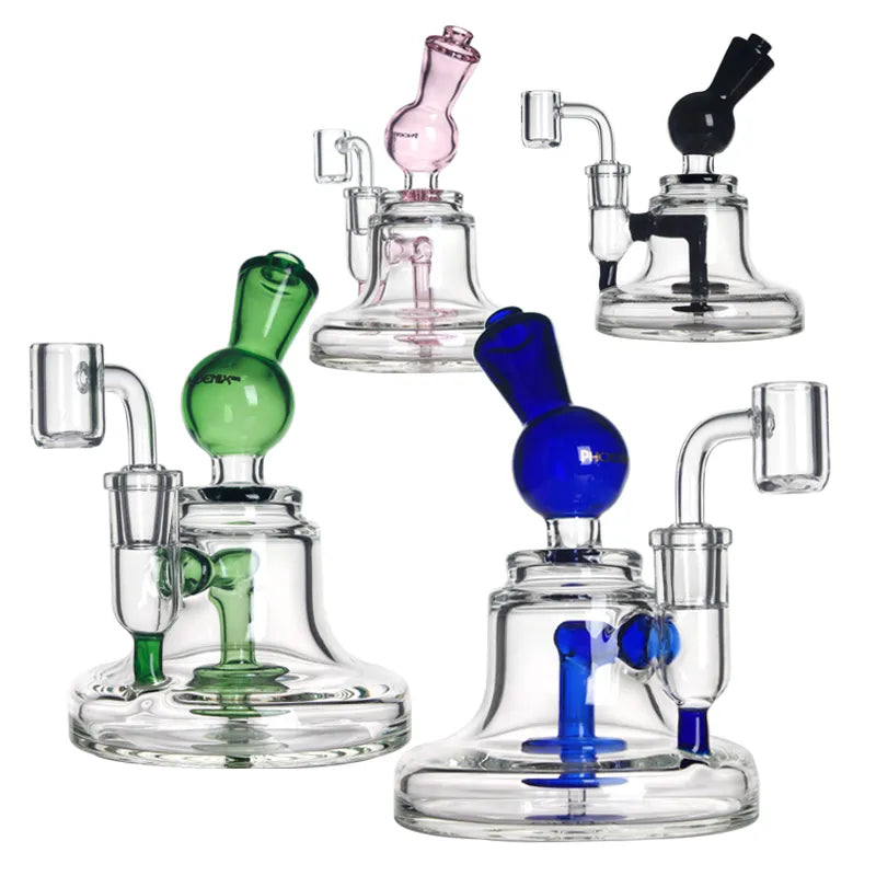 Portable Dab Rig With Showerhead Perc 6.5 Inches