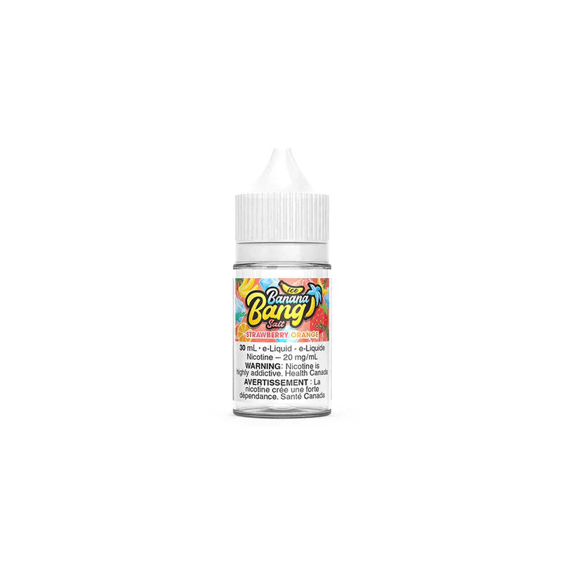 STRAWBERRY ORANGE BY BANANA BANG ICE SALT 30ML