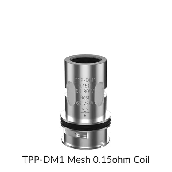 Voopoo TPP Replacement Coil for Drag 3 Pod Kit, Drag X Plus Pod Kit 3pcs.