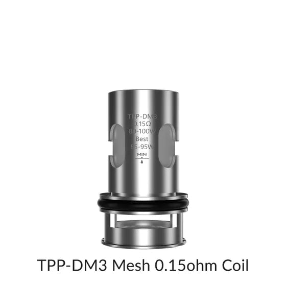 Voopoo TPP Replacement Coil for Drag 3 Pod Kit, Drag X Plus Pod Kit 3pcs.