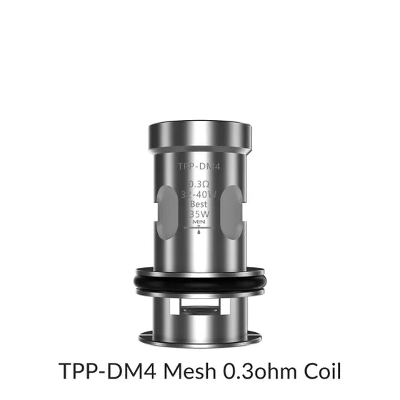 Voopoo TPP Replacement Coil for Drag 3 Pod Kit, Drag X Plus Pod Kit 3pcs.