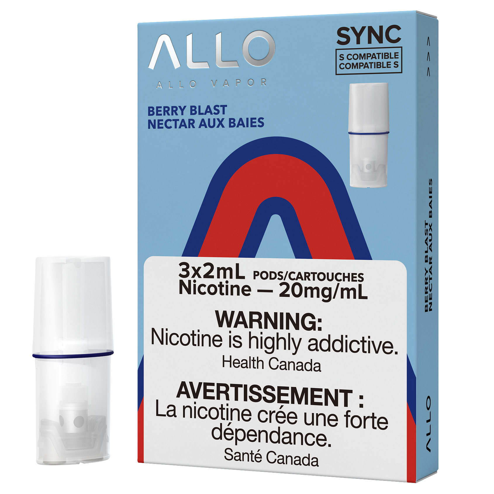 PACK ALLO SYNC POD - BERRY BLAST