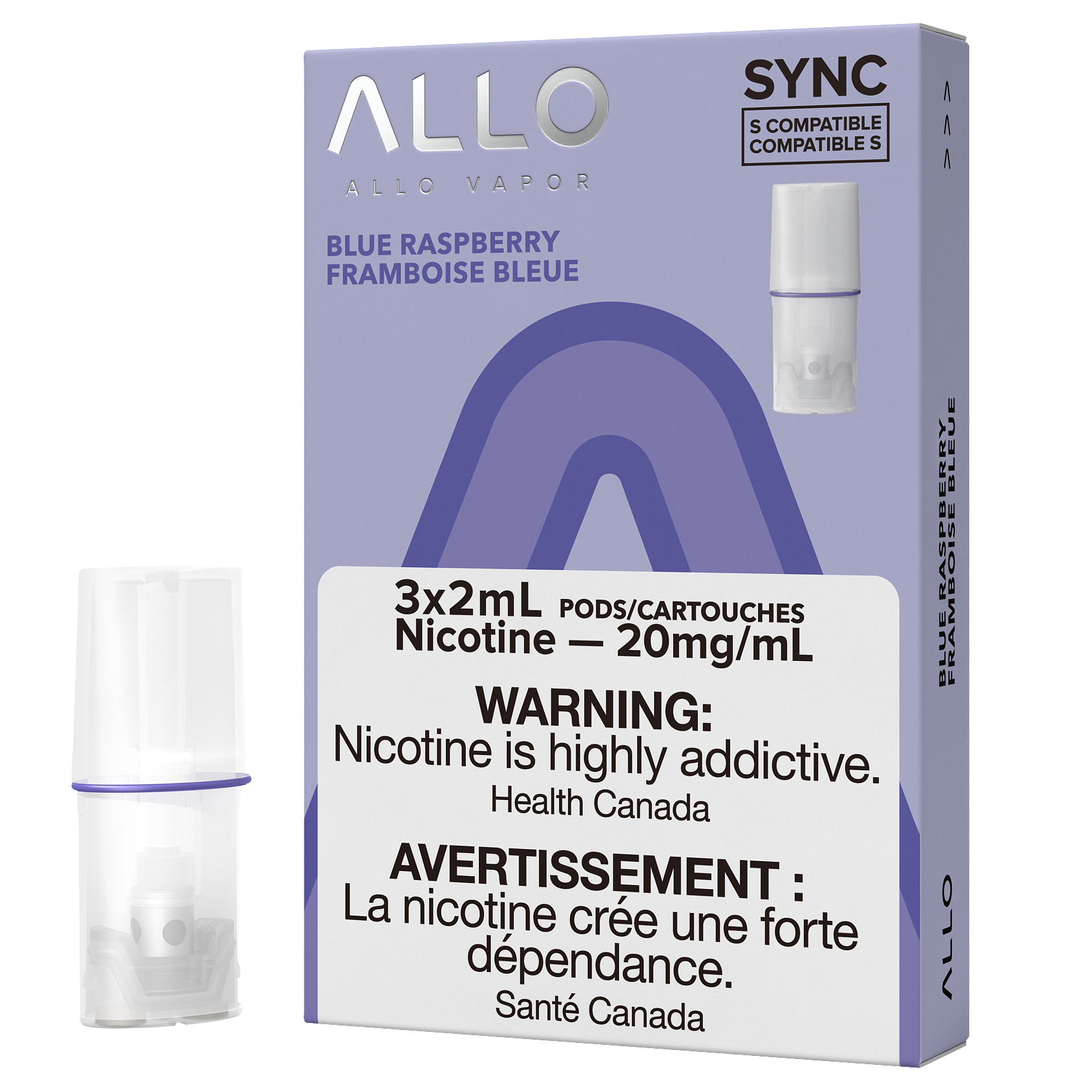 ALLO SYNC POD PACK - BLUE RASPBERRY