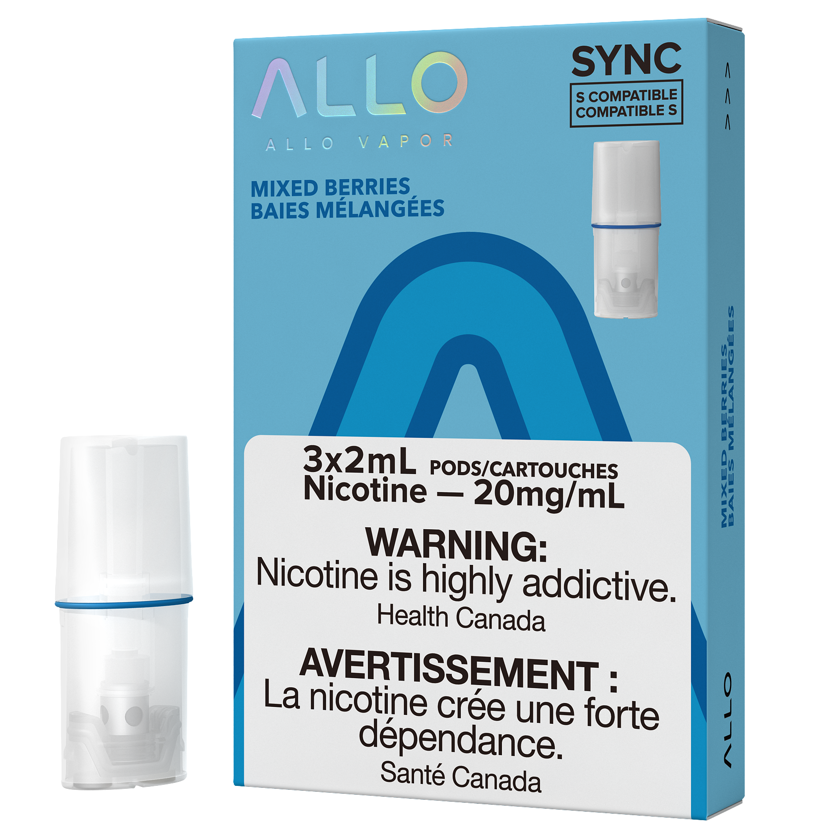 ALLO SYNC POD PACK - MIXED BERRIES