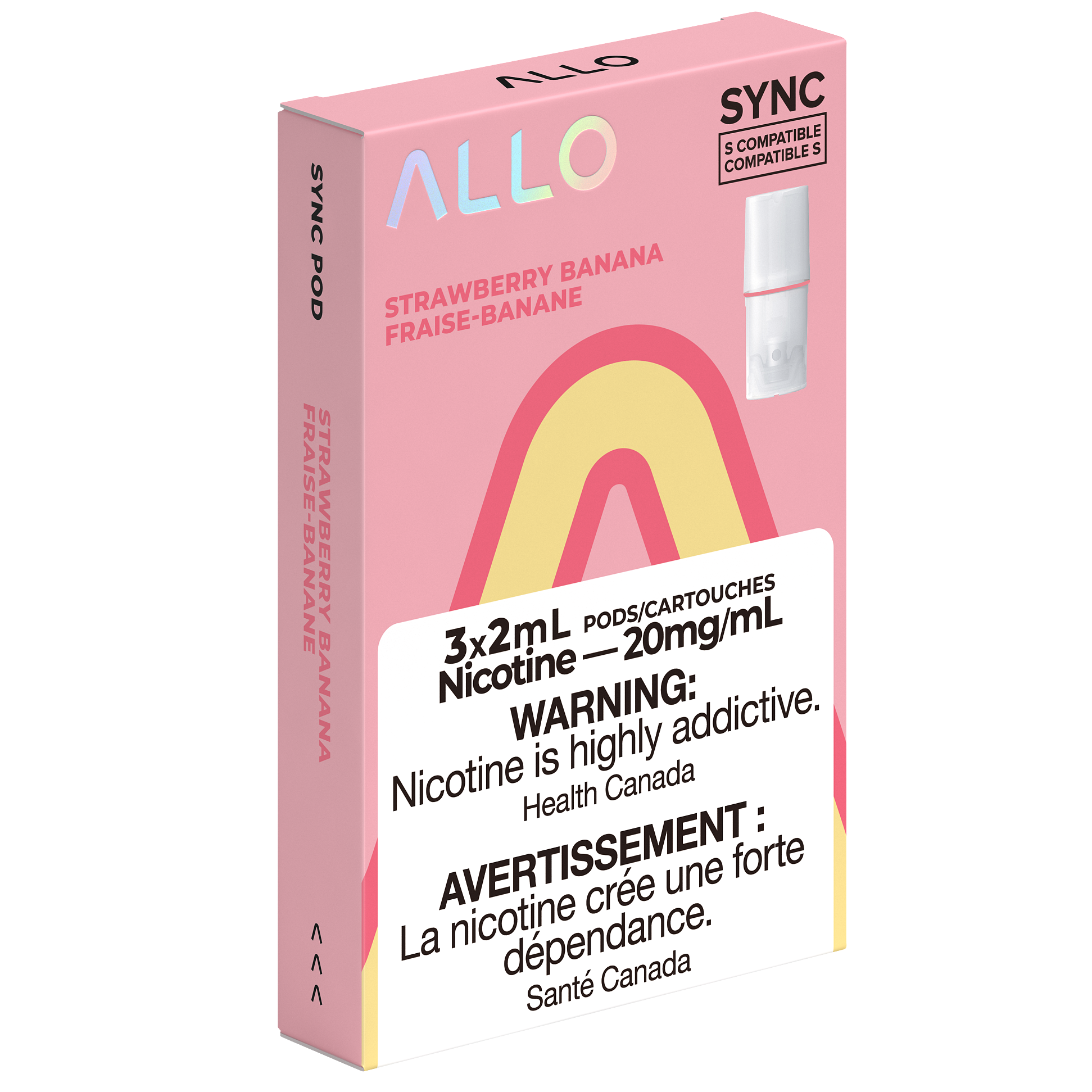 ALLO SYNC POD PACK - STRAWBERRY BANANA