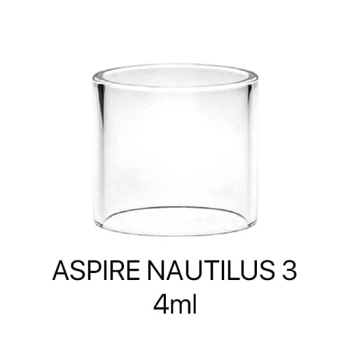 TUBE PYREX DE REMPLACEMENT ASPIRE NAUTILUS 3 (4ML)