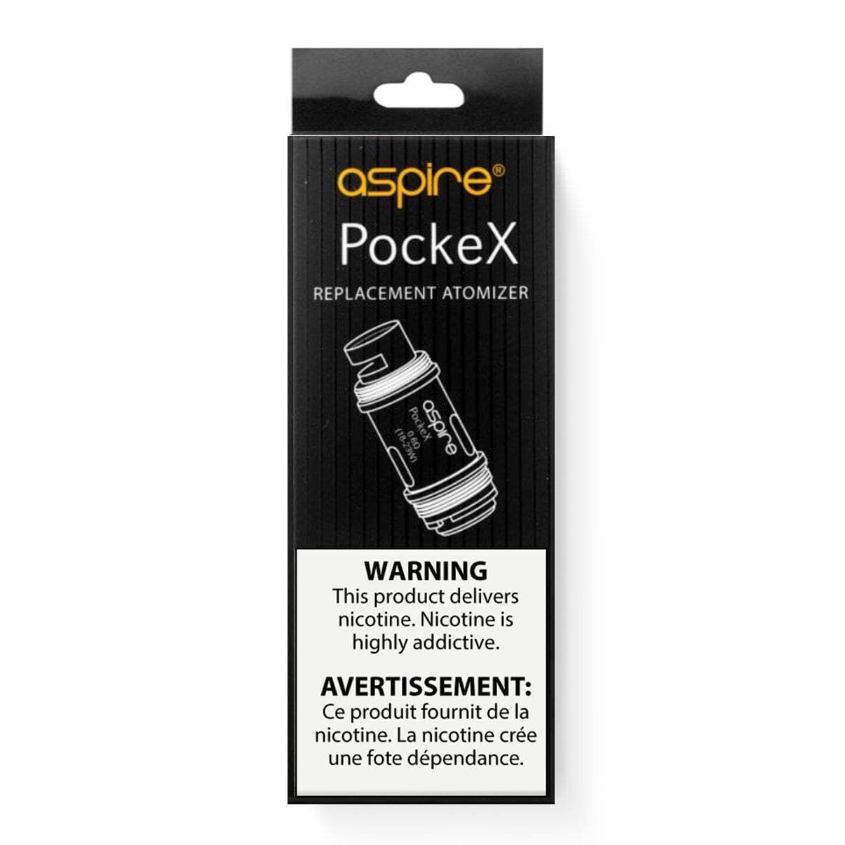 Bobines Aspire PockeX (paquet de 5)