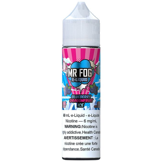 BLUEBERRY DRAGONFRUIT ICE - MR. FOG 60ML FREEBASE