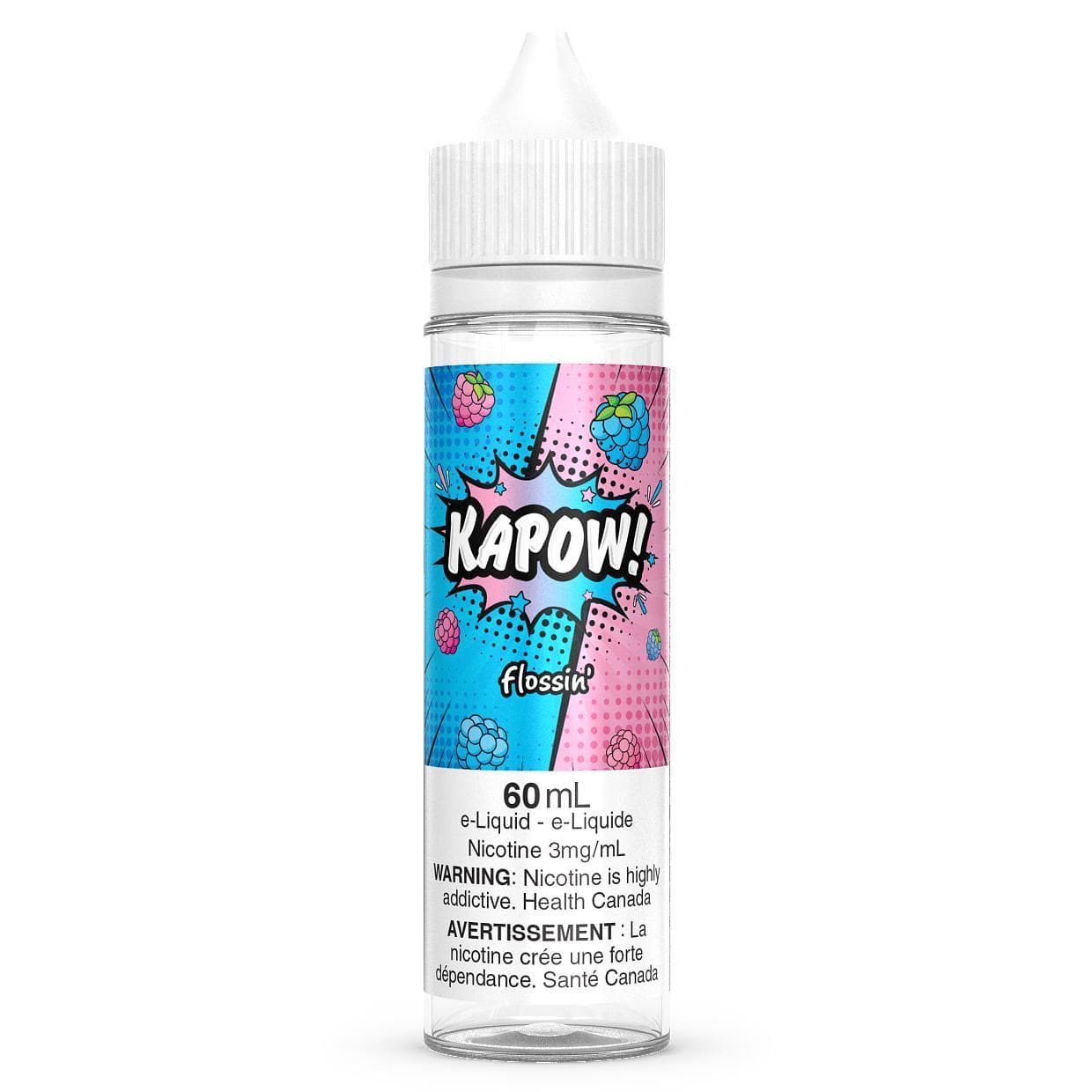 NUAGEUX - KAPOW 60ML FREEBASE