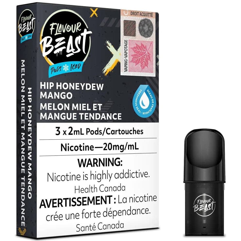 PACK FLAVOUR BEAST POD - HIP HONEYDEW MANGUE GLACÉE