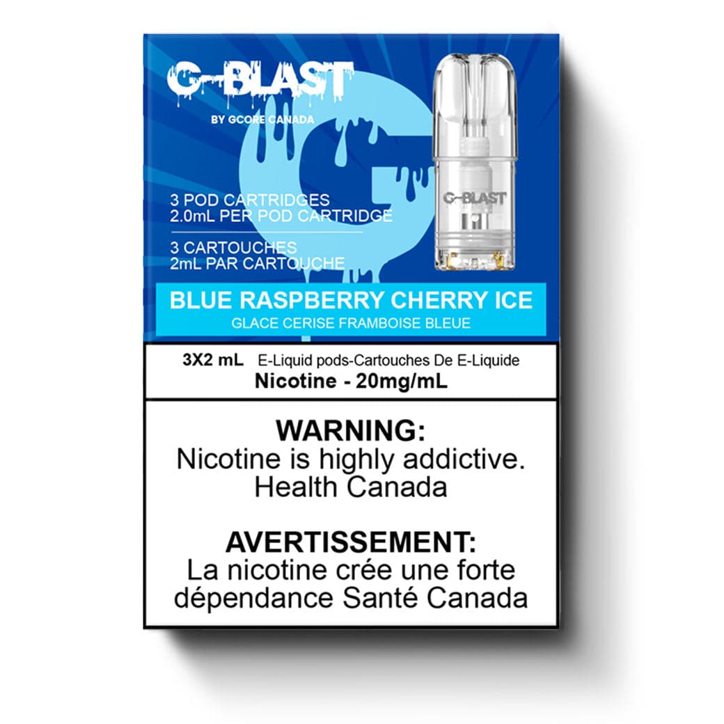 G-BLAST POD PACK - BLUE RASPBERRY CHERRY ICE