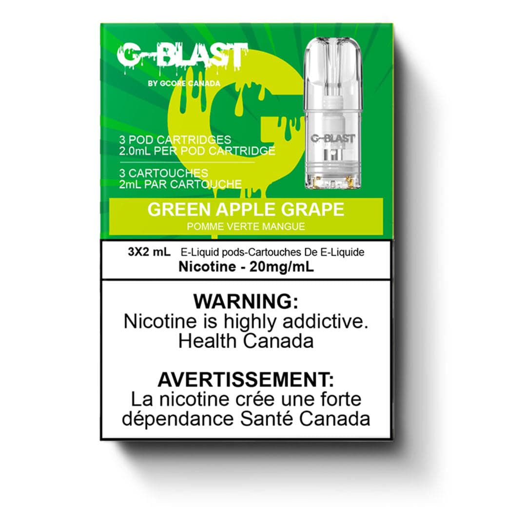 G-BLAST POD PACK - GREEN APPLE GRAPE