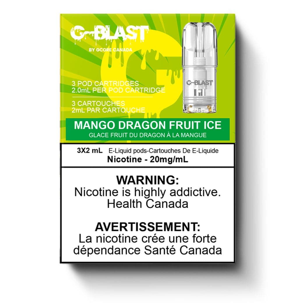 PACK G-BLAST POD - GLACE AUX FRUITS DU DRAGON À LA MANGUE