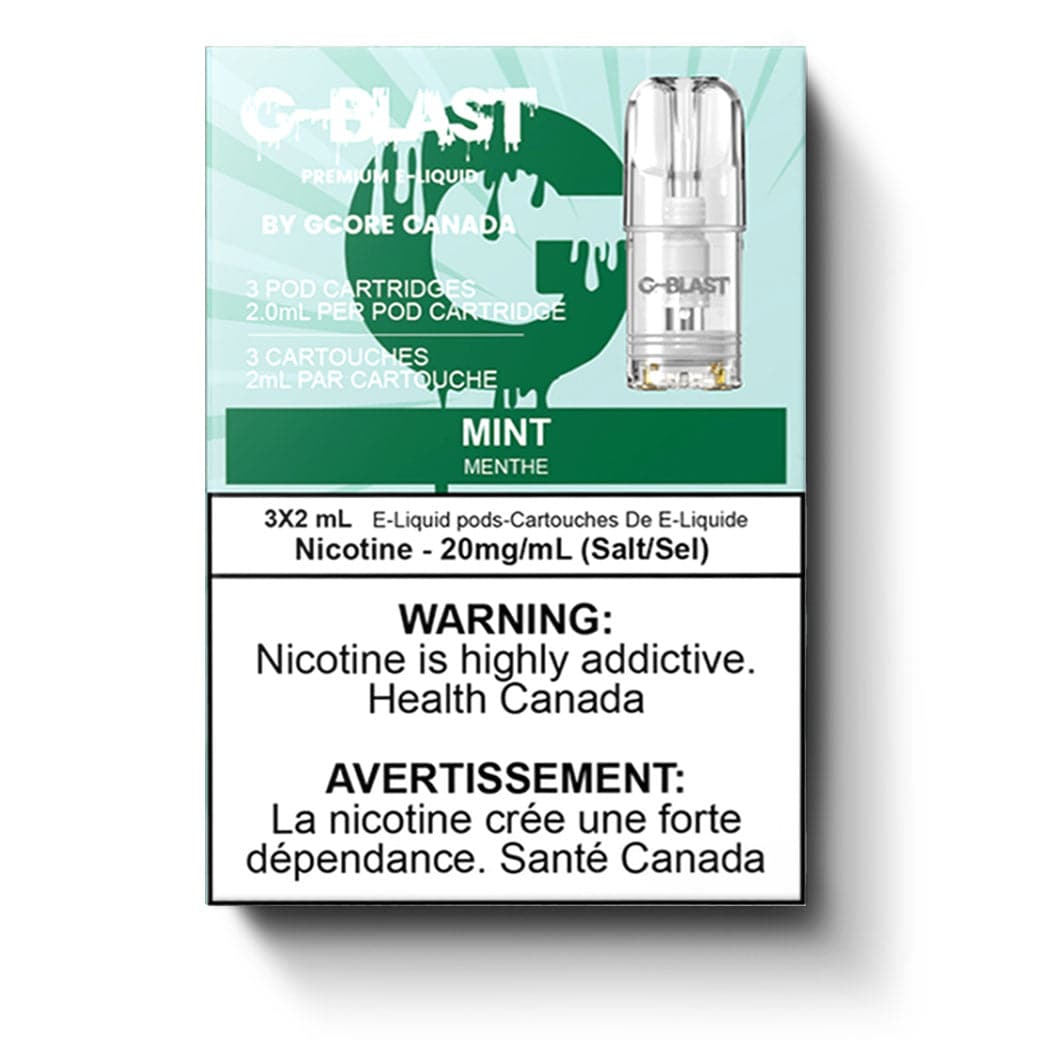 PACK G-BLAST POD - MENTHE | Boutique de vapotage canadienne en ligne