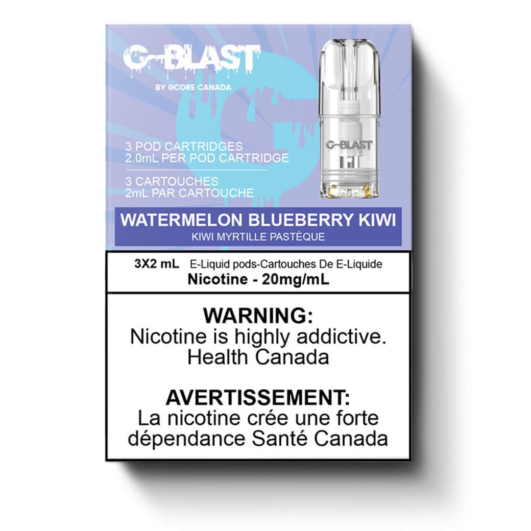 PACK G-BLAST POD - PASTÈQUE MYRTILLE KIWI