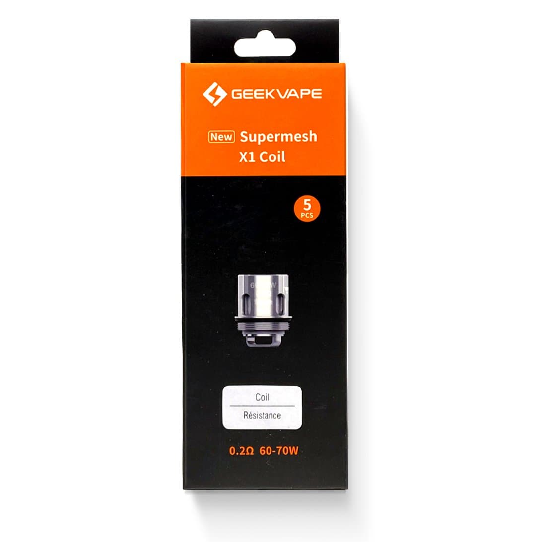 GEEKVAPE SUPER MESH REPLACEMENT COILS (5 PACK) | Online Canadian Vape Shop