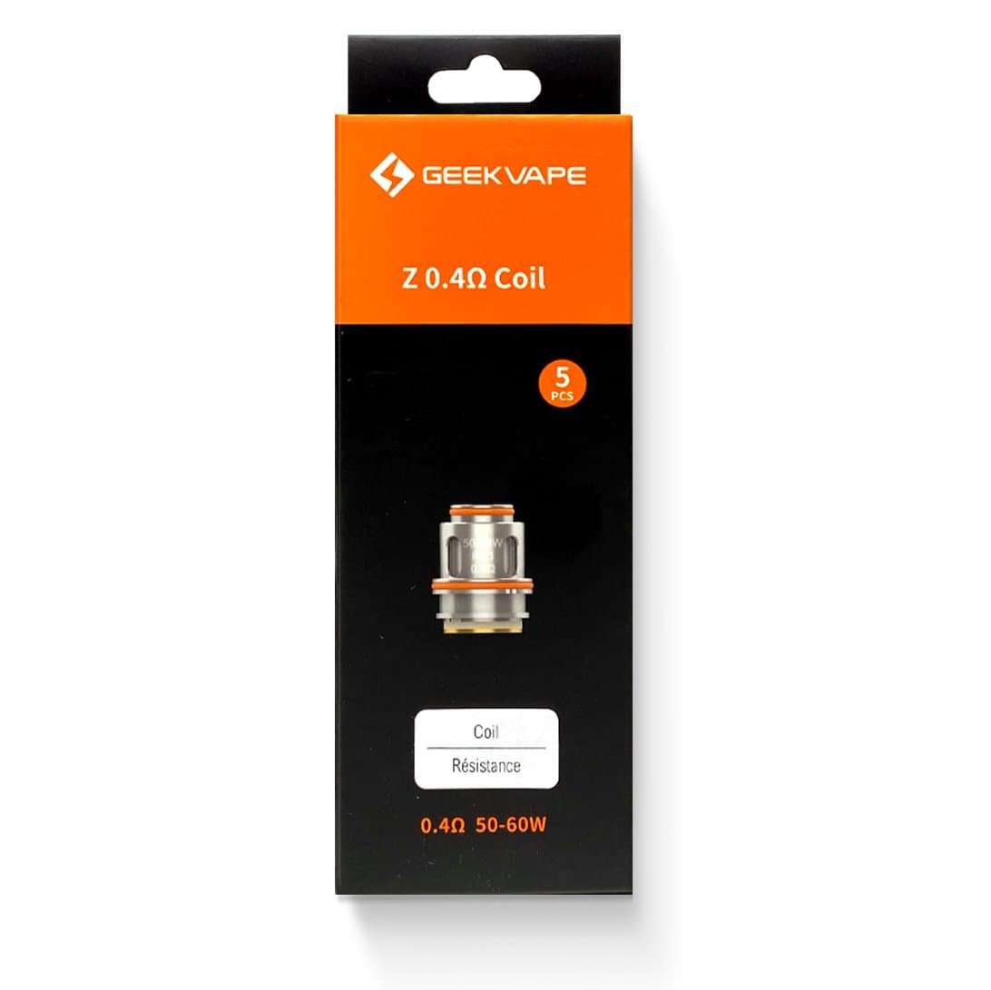 BOBINES DE REMPLACEMENT GEEKVAPE Z (PAQUET DE 5) | Boutique de vapotage canadienne en ligne