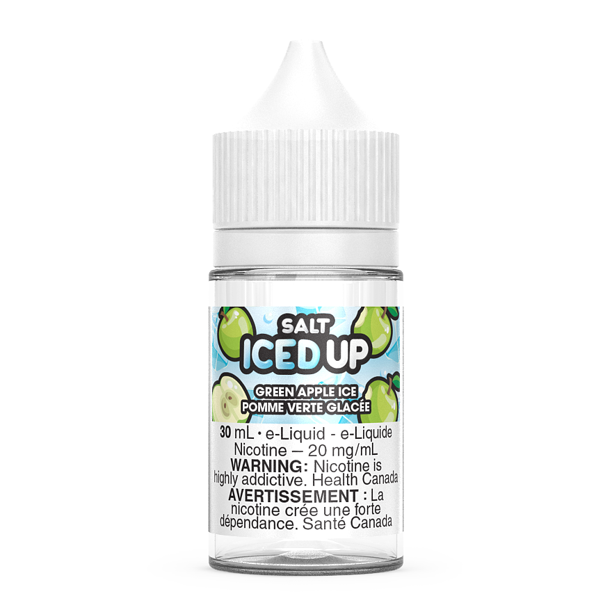 GLACE À LA POMME VERTE - SEL GLACÉ 30ML