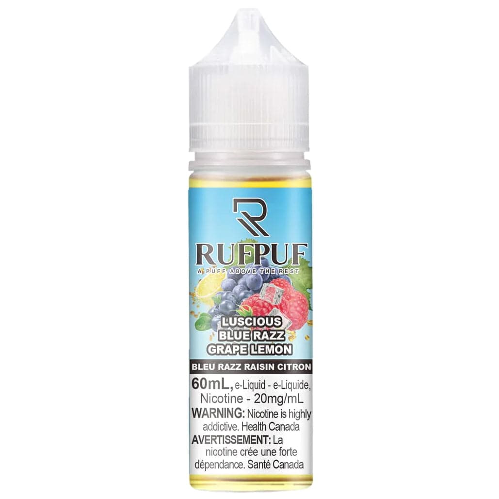 LUSCIOUS BLUE RAZZ GRAPE LEMON - RUFPUF SALT 60ML