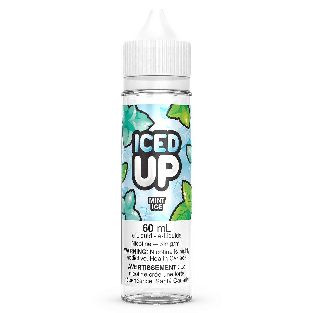 GLACE À LA MENTHE - GLACÉE 60ML FREEBASE | Boutique de vapotage canadienne en ligne