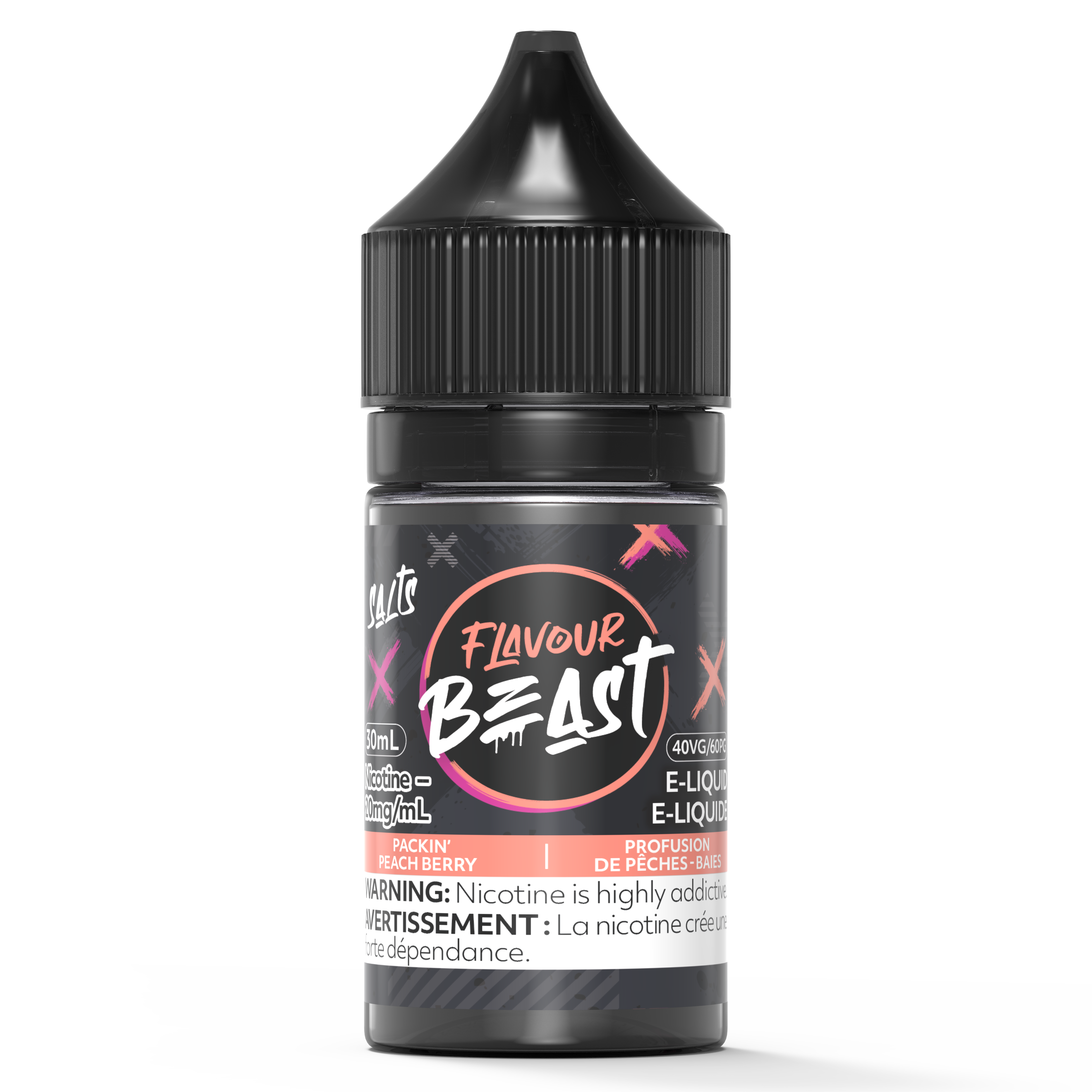 PACKIN' PEACH BERRY - FLAVOUR BEAST SALT 30ML