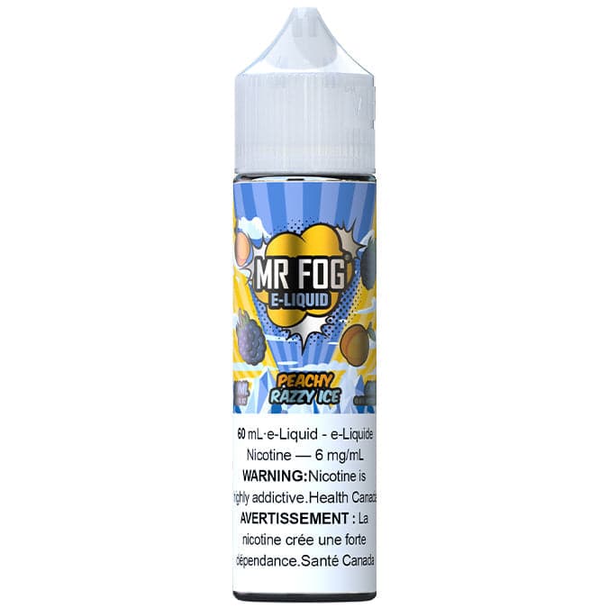 PEACH RAZZY ICE - MR. FOG 60ML FREEBASE