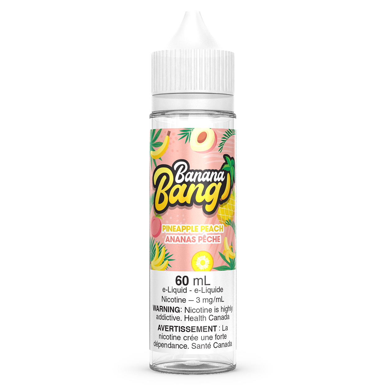 PINEAPPLE PEACH - BANANA BANG 60ML FREEBASE | Online Canadian Vape Shop