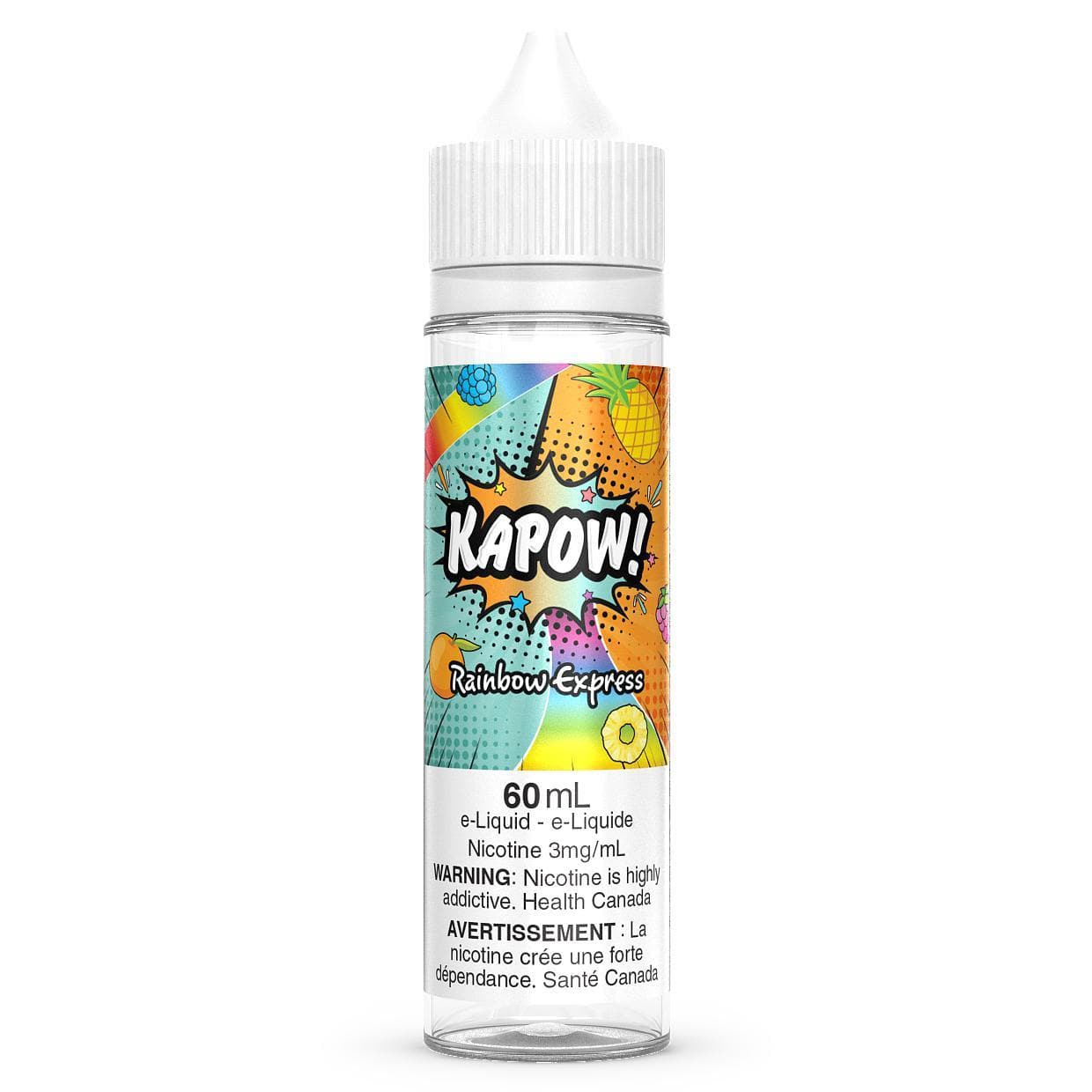 RAINBOW EXPRESS - KAPOW 60ML FREEBASE