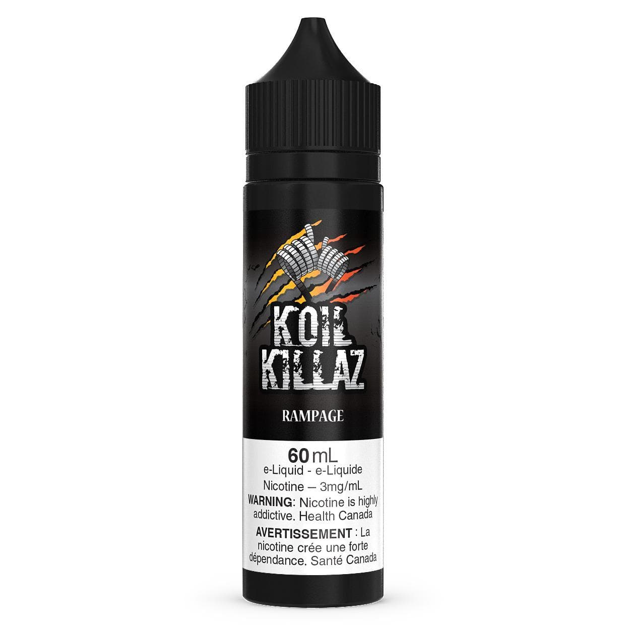 RAMPAGE - KOIL KILLAZ 60ML BASE LIBRE