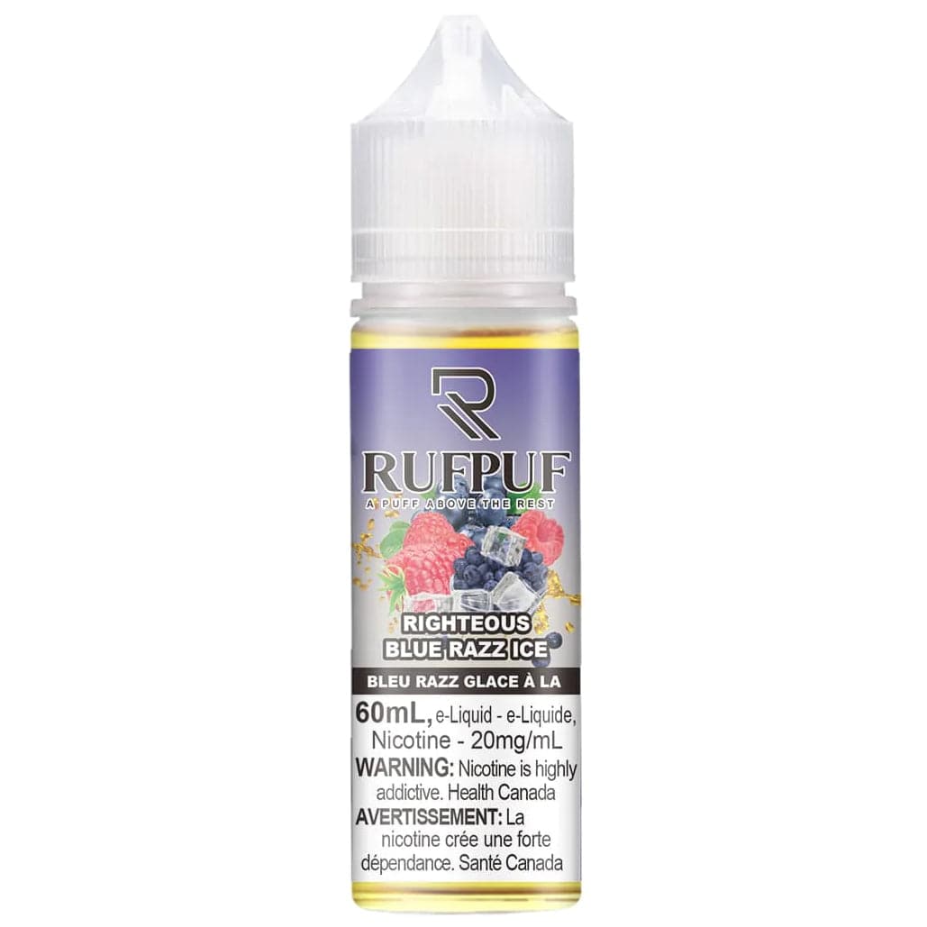 RIGHTEOUS BLUE RAZZ ICE - RUFPUF SALT 60ML