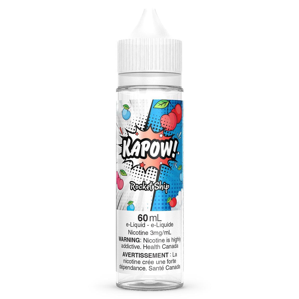 ROCKET SHIP - KAPOW 60ML FREEBASE | Buy Online at Canadianvapeshop.com