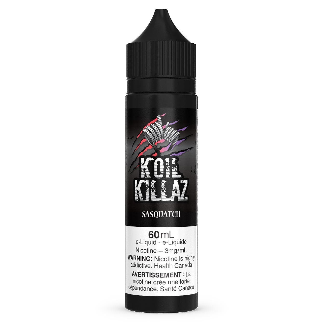 SASQUATCH - KOIL KILLAZ 60ML BASE LIBRE