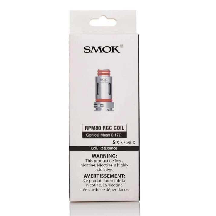 BOBINES DE REMPLACEMENT SMOK RPM80 RGC (PAQUET DE 5) * | Boutique de vapotage canadienne en ligne