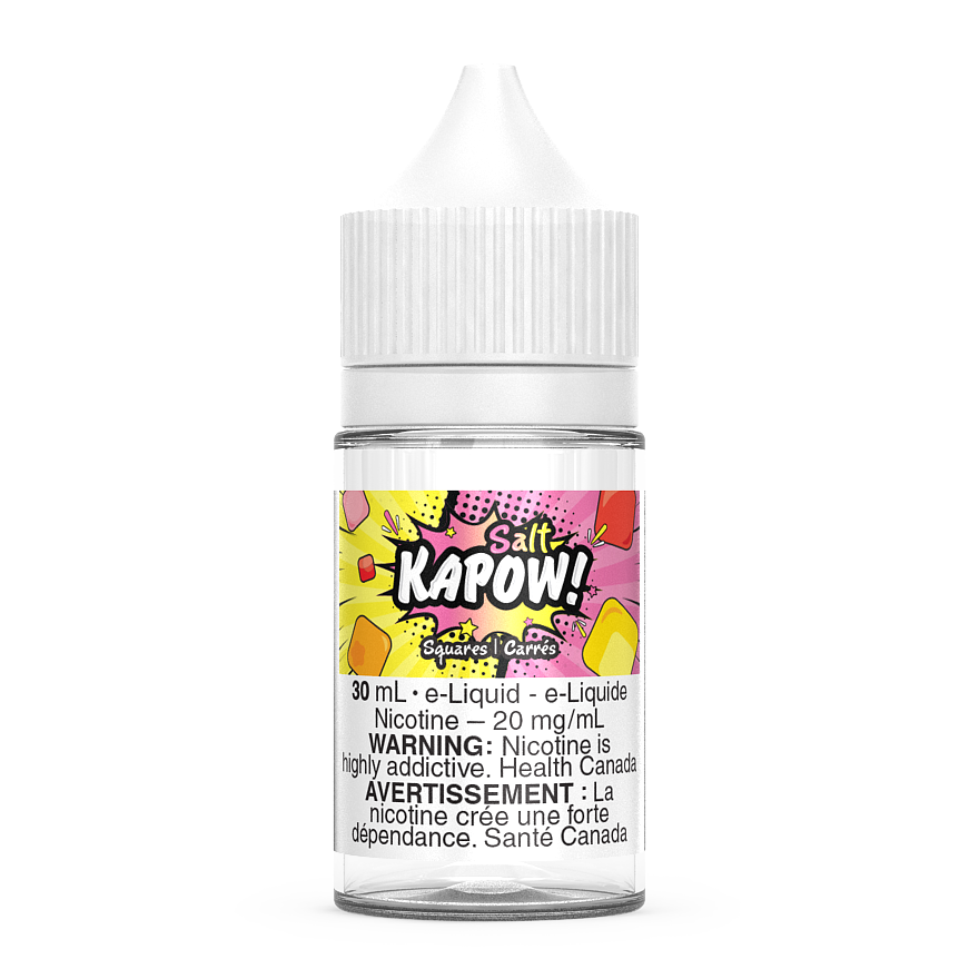 CARRÉS - SEL DE KAPOW 30ML | Canadianvapeshop.com