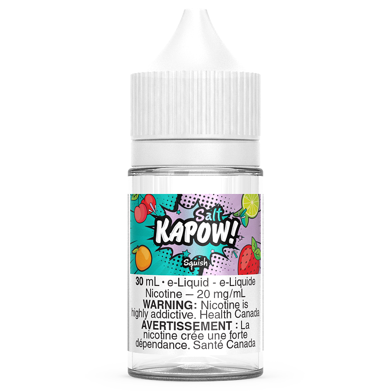 SQUISH - SEL DE KAPOW 30ML | Achetez en ligne sur Canada Vape Shop