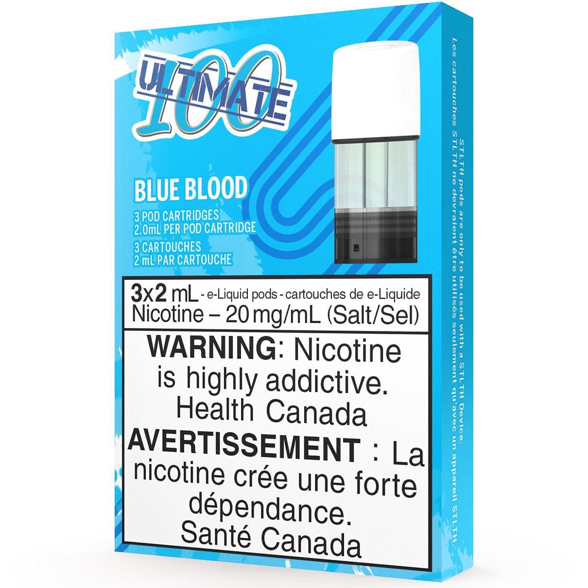 PACK STLTH POD - SANG BLEU