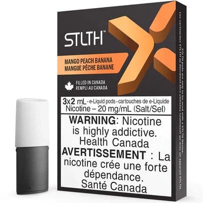 STLTH X POD PACK -  MANGO PEACH BANANA