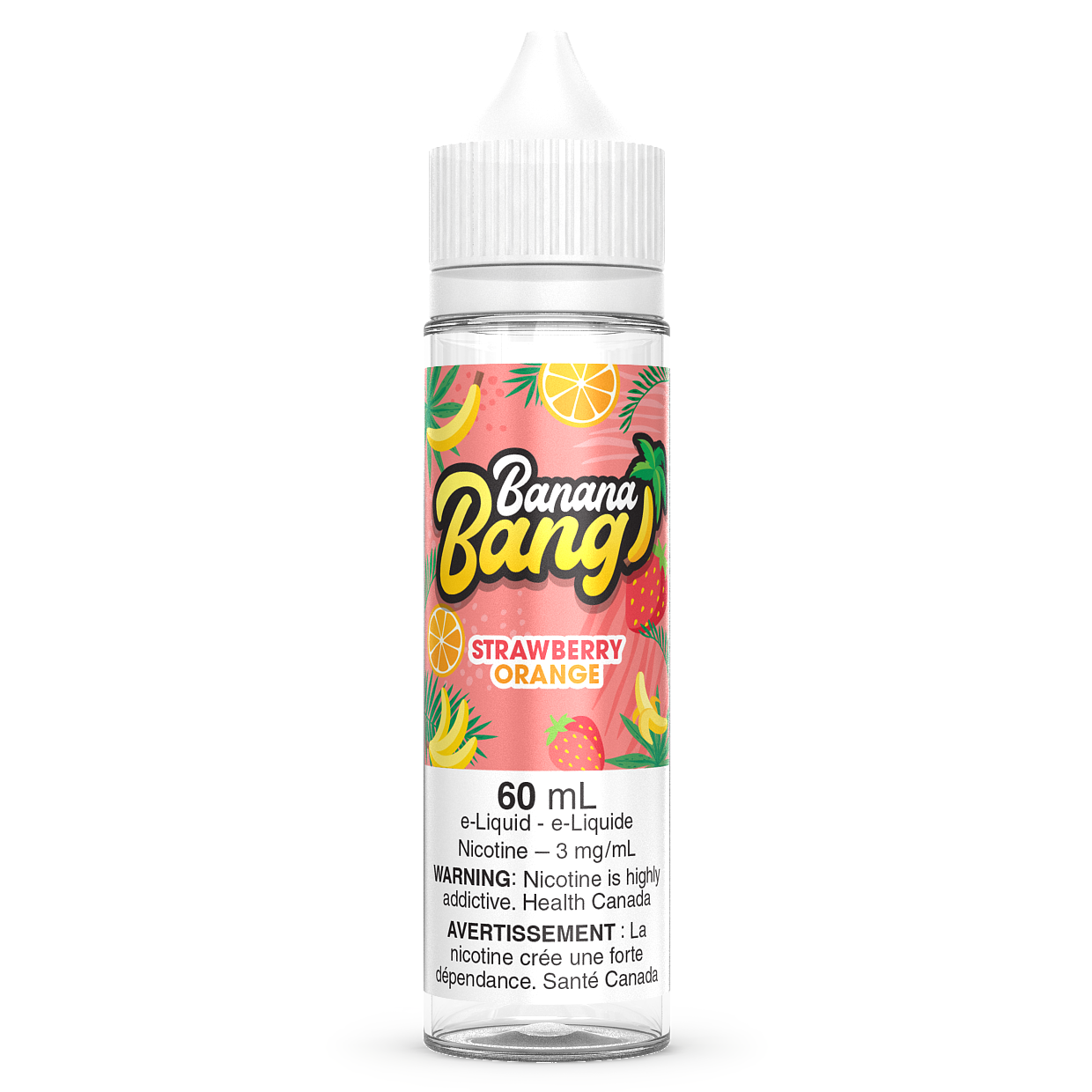 FRAISE ORANGE - BANANA BANG 60ML FREEBASE | Boutique de vapotage canadienne en ligne