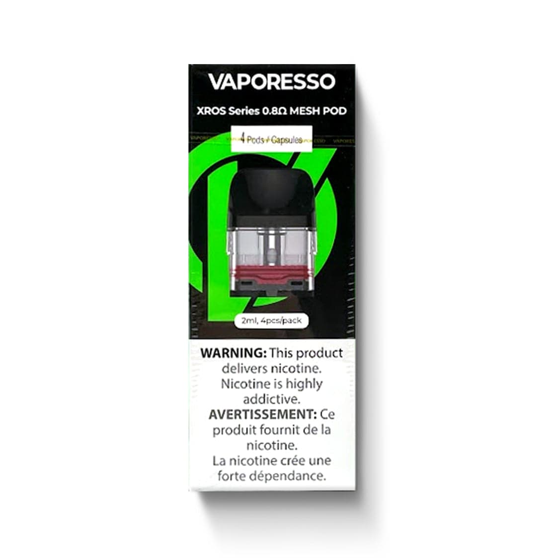 PODS DE REMPLACEMENT VAPORESSO XROS | Boutique de vapotage canadienne en ligne